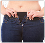 Weight gain is one of the common side effects of using HRT.