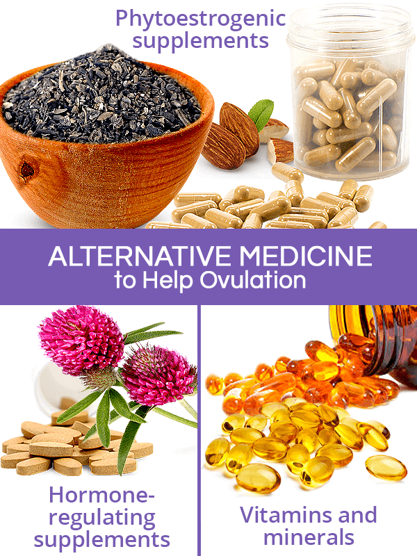 Alternative medicine to help ovulate