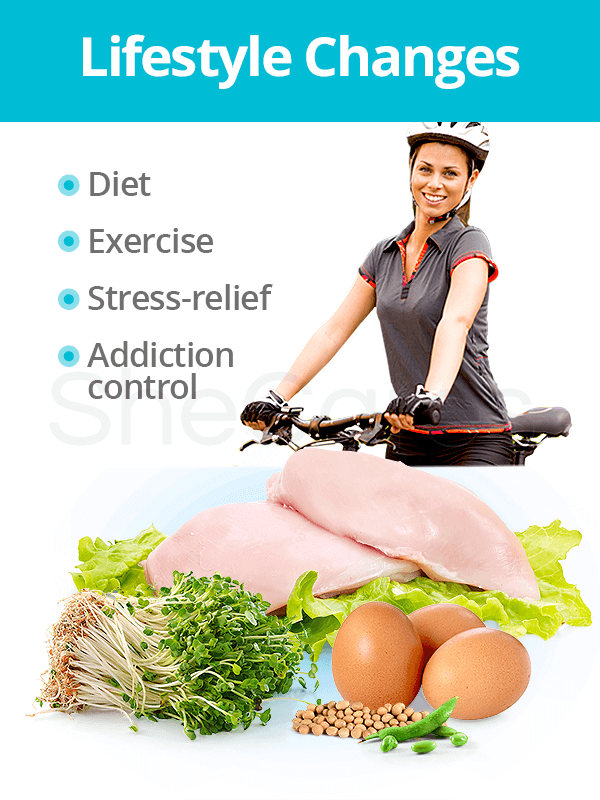 Lifestyle changes for hormonal imbalance treatment