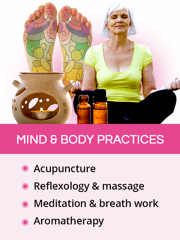 Body and mind practices for menopause symptoms