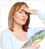 Hot flashes are caused by progesterone imbalance