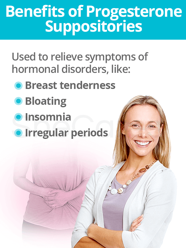 Benefits of progesterone suppositories