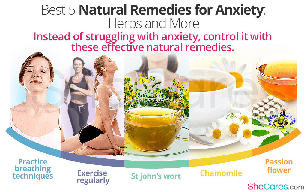 Best 5 Natural Remedies for Anxiety: Herbs and More