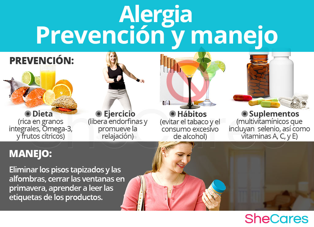 Alergia - Prevención y manejo