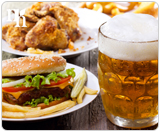 An unhealthy diet leads to hormonal imbalance.