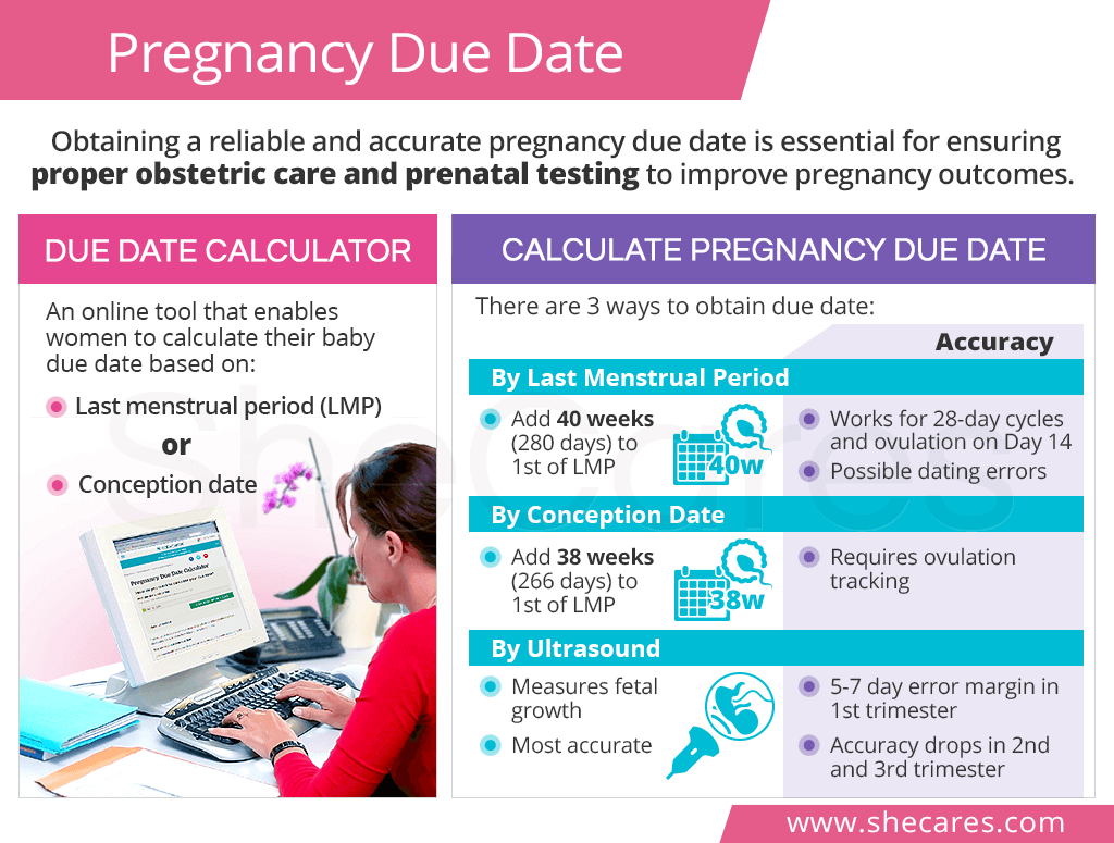 Pregnancy due date