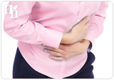 Abdominal pain and swelling are side effects caused by estrogen bioidentical hormones.
