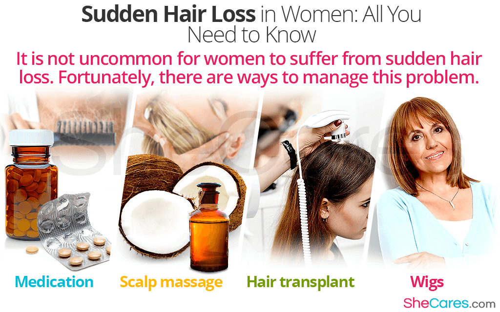 Sudden Hair Loss in Women: All You Need to Know | SheCares