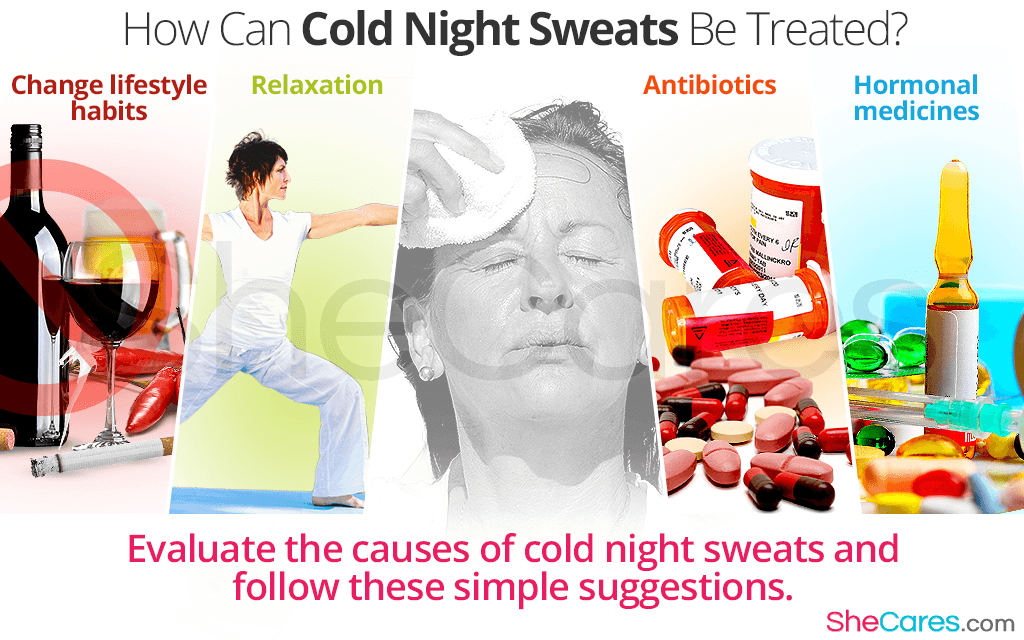 Evaluate the causes of cold night sweats and follow these simple suggestions.