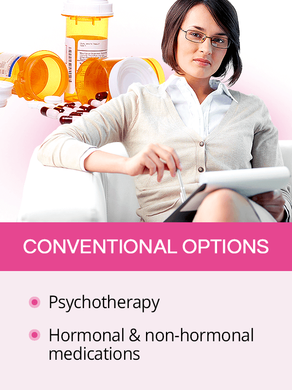 Conventional treatments for menopause