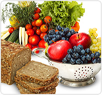 Eat a healthy and balanced diet filled with fruits, vegetables, and whole grain fibers