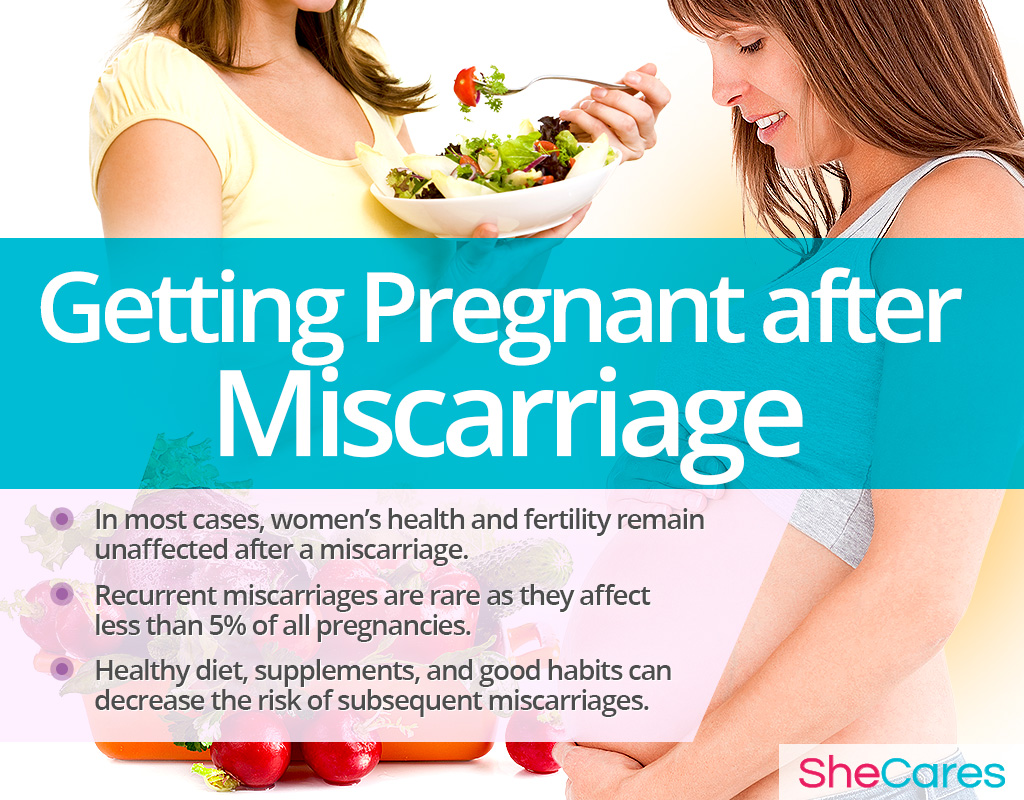 How soon can a woman get pregnant after a miscarriage Getting Pregnant After Miscarriage Shecares