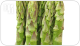 Asparagus containing beta carotene, vitamins B, C, K, and zinc