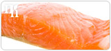 Salmon decreases the amount of SHBG in the body