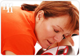 An excess of progesterone can cause tiredness.
