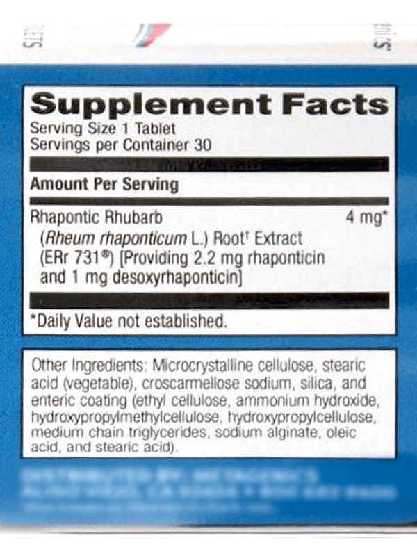 Estrovera Ingredients