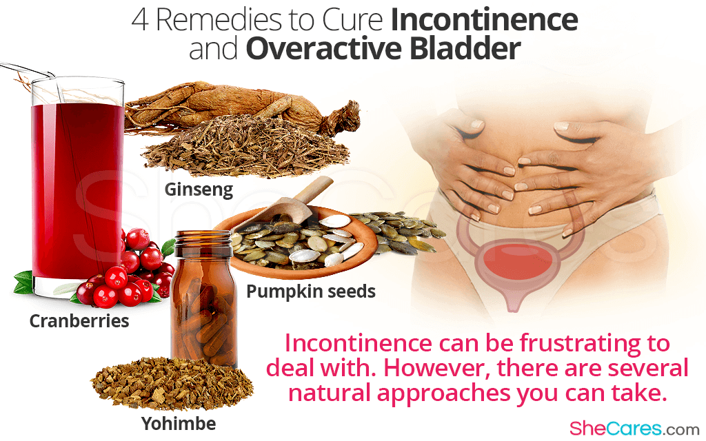 Incontinence can be frustrating to deal with. However, there are several natural approaches you can take.