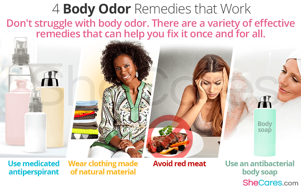 4 Body Odor Remedies that Work