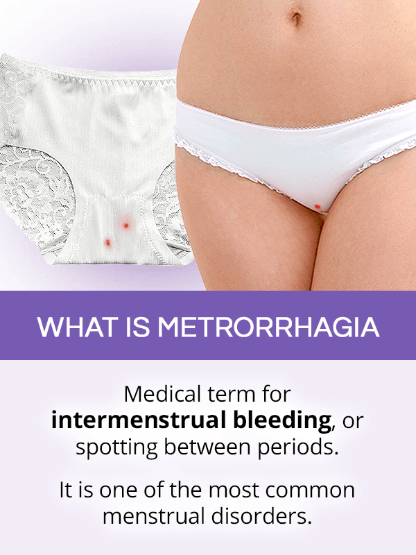 What is metrorrhagia