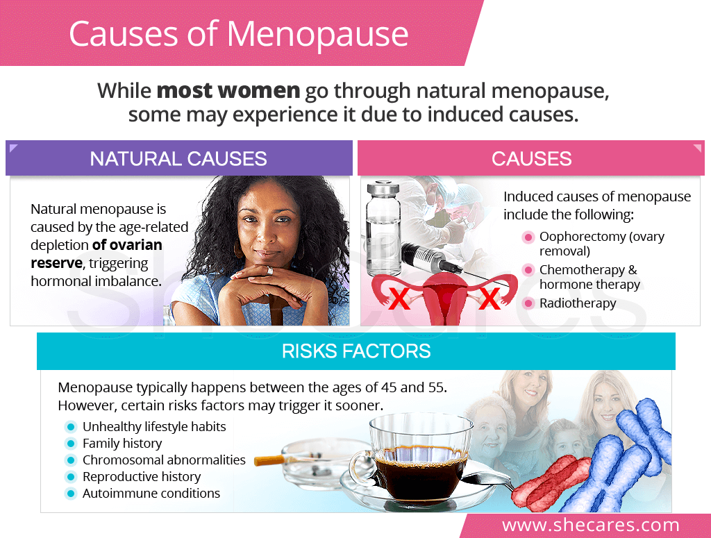 Causes of menopause