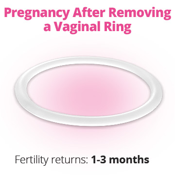 Getting pregnant after vaginal ring removal