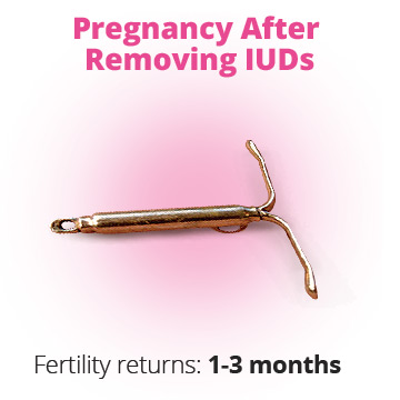 Getting pregnant after iud removal