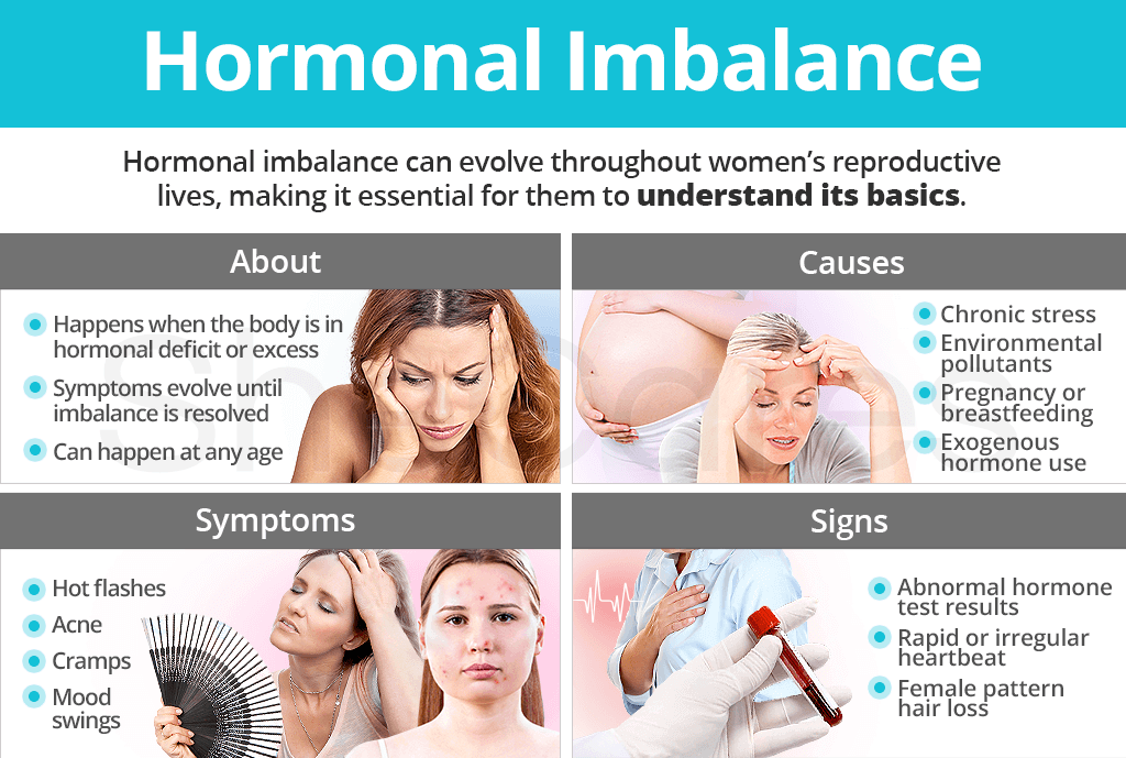 what are the causes of hormonal inbalance
