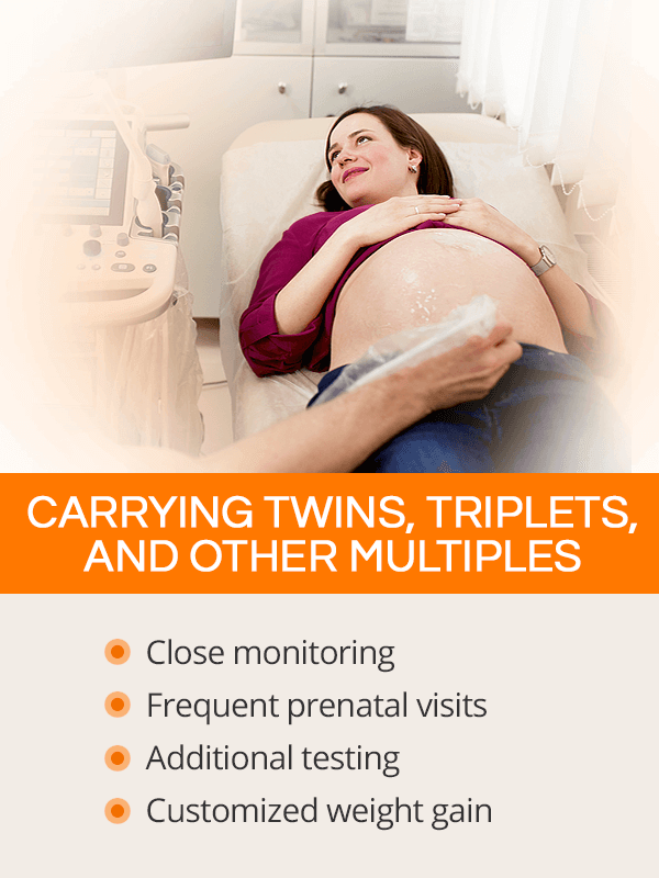Carrying multiple pregnancy