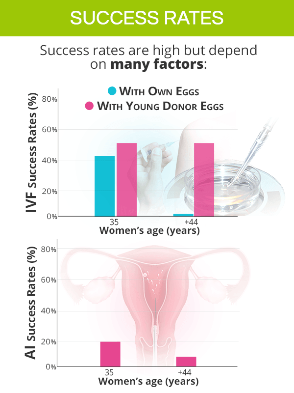 Assisted reproductive technology success rates