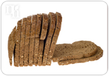 Complex carbs like whole grain bread, take more time to be digested