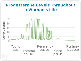 Progesterone Levels Throughout a Woman's Life
