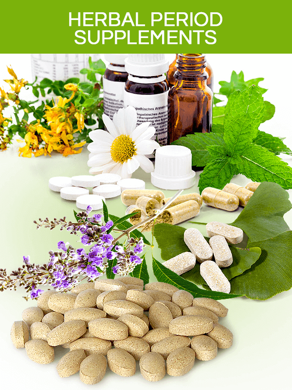 Herbal period supplements