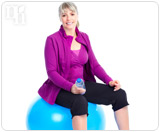 A healthy body is more able to balance its hormones levels