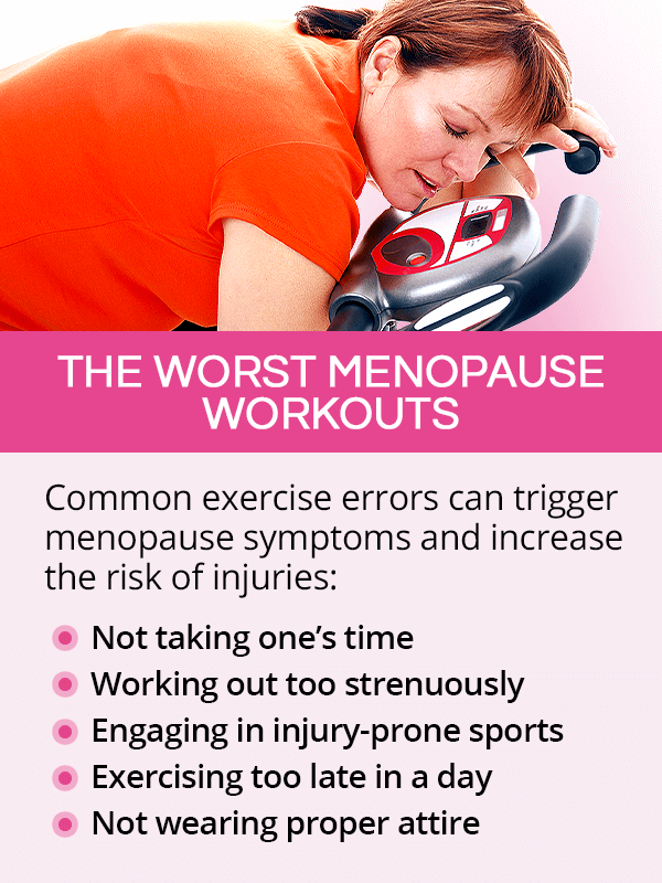 The worst menopause workouts