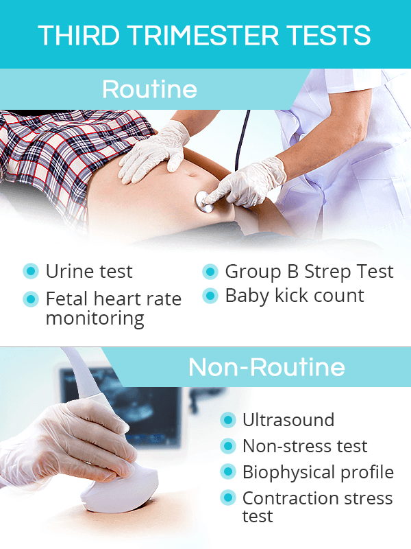 Third trimester tests