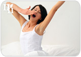 Having between seven and eight hours of sleep prevents hormonal imbalance