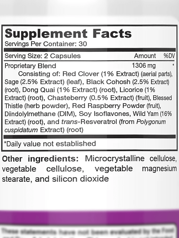 DrFormulas Ingredients