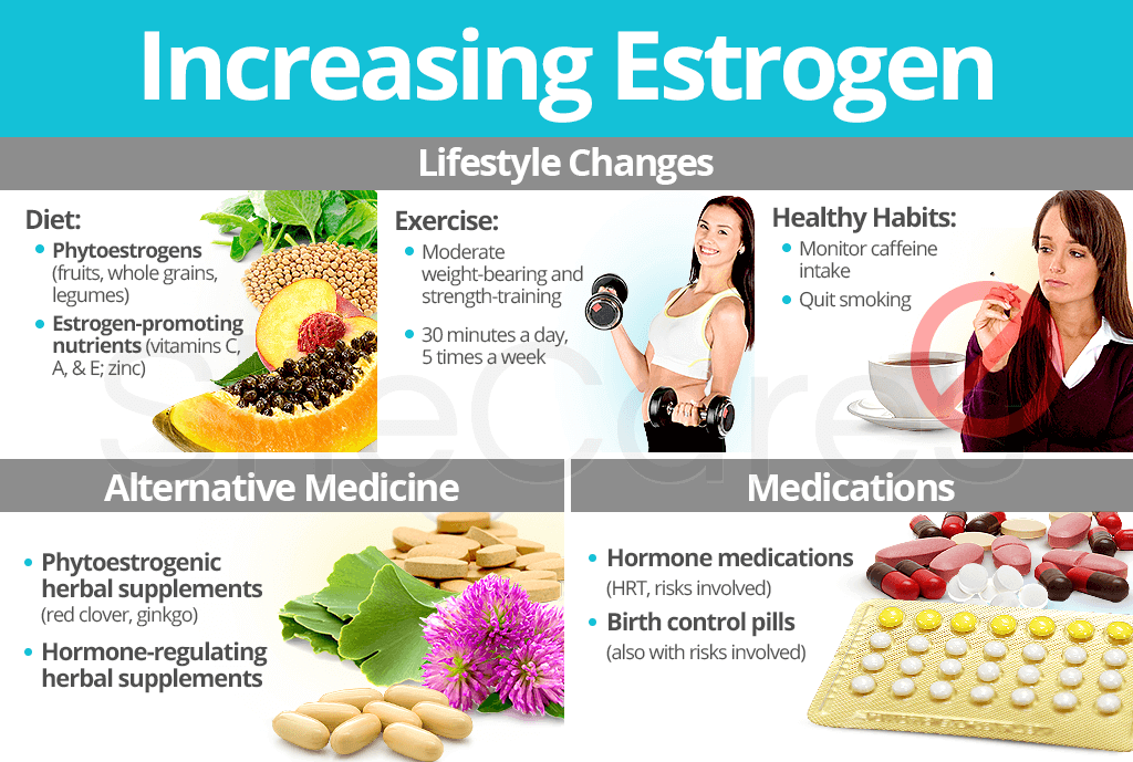 Increasing Estrogen Levels SheCares