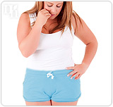 Low progesterone levels can cause weight gain