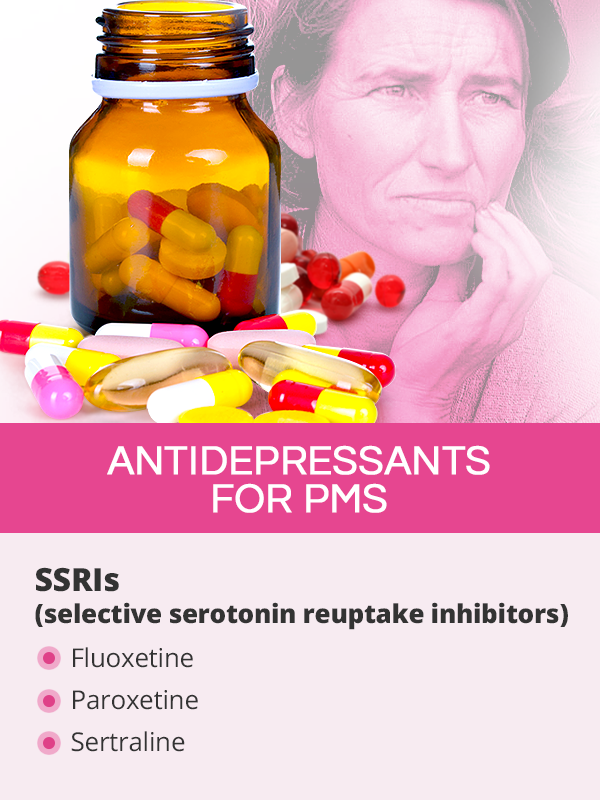 Antidepressants for PMS
