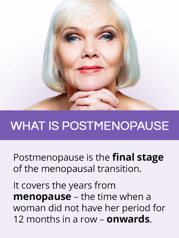 What is postmenopause