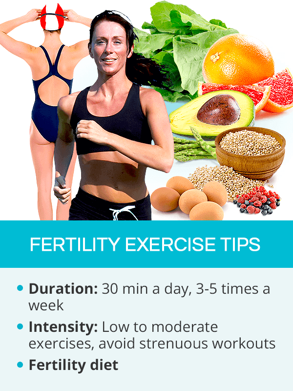 Fertility exercise tips