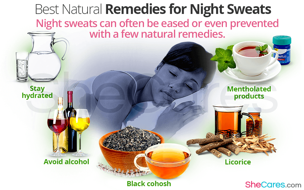 Best Natural Remedies for Night Sweats | SheCares
