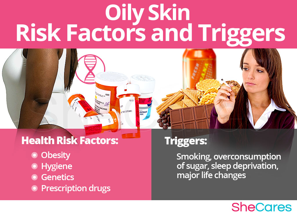 Oily Skin - Risk Factors and Triggers