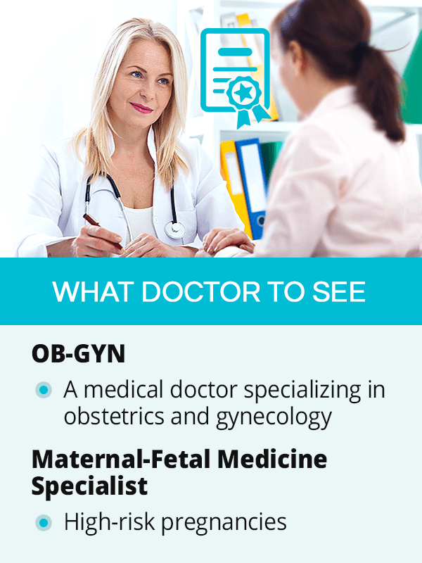 What doctor to see for pregnancy