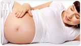 During pregnancy, women will have high progesterone levels.