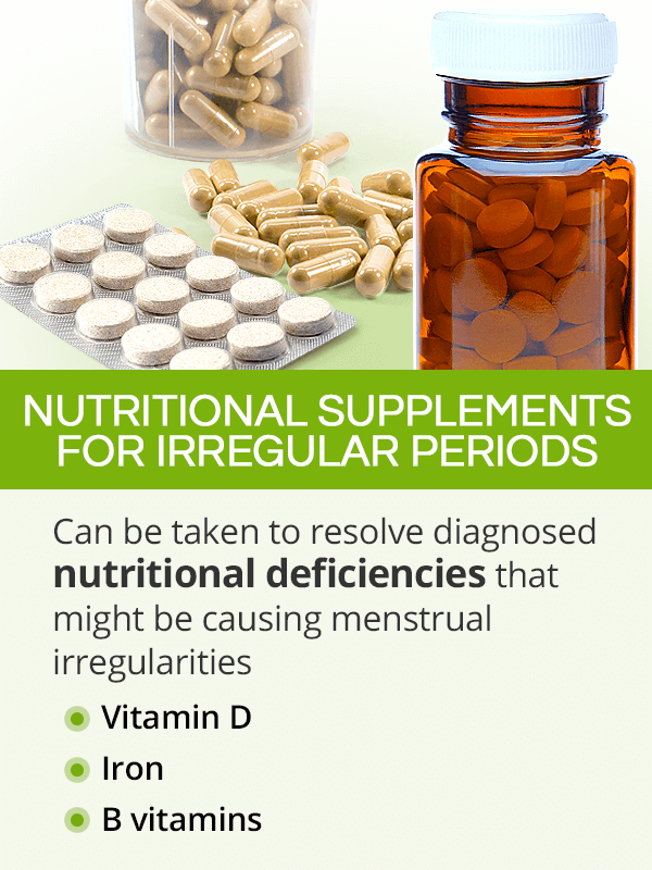 Nutritional Supplements for Irregular Periods