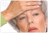 A disminished production of hormones causes hot flashes