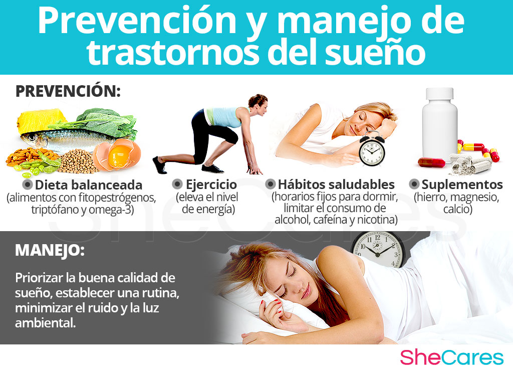 Prevención y manejo de trastornos del sueño