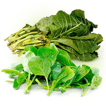 green leafy vegetables to get pregnant